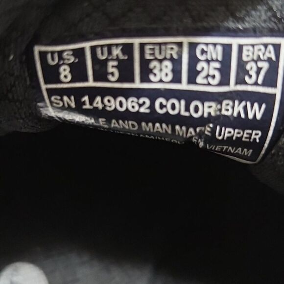 Skechers Skech-Air Element 2.0 Black and White Sneakers Ladies 8 - Picture 7 of 10